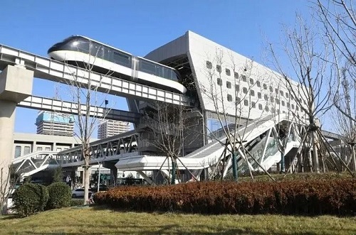 济南云巴1号线正式载客运营